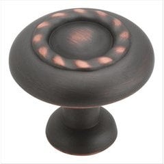 Inspirations 1-1/4 Inch Diameter Oil Rubbed Bronze Cabinet Knob Inspirations 1-1/4 Inch Diameter Oil Rubbed Bronze Cabinet Knob