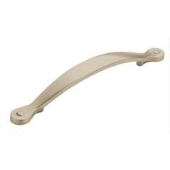 Inspirations 5-1/16 Inch Center to Center Satin Nickel Cabinet Pull Inspirations 5-1/16 Inch Center to Center Satin Nickel Cabinet Pull