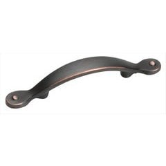 Inspirations 3 Inch Center to Center Oil Rubbed Bronze Cabinet Pull Inspirations 3 Inch Center to Center Oil Rubbed Bronze Cabinet Pull