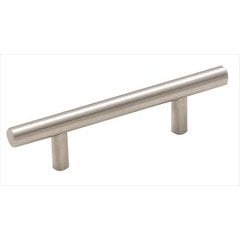 Amerock Bar Pulls 5-1/16 Inch Center to Center Stainless Steel Cabinet ...