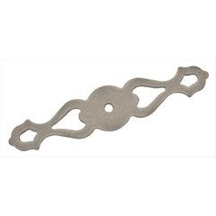 Back plates 4-3/8 Inch Length Weathered Nickel Back-plate Back plates 4-3/8 Inch Length Weathered Nickel Back-plate