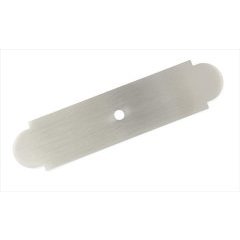 Back plates 4 Inch Length Satin Nickel Back-plate Back plates 4 Inch Length Satin Nickel Back-plate