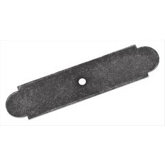 Back plates 4 Inch Length Wrought Iron Dark Back-plate Back plates 4 Inch Length Wrought Iron Dark Back-plate
