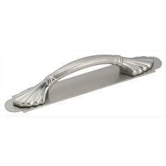 Back plates 3 Inch Center to Center Satin Nickel Back-plate Back plates 3 Inch Center to Center Satin Nickel Back-plate