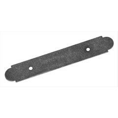 Back plates 3 Inch Center to Center Wrought Iron Dark Back-plate Back plates 3 Inch Center to Center Wrought Iron Dark Back-plate