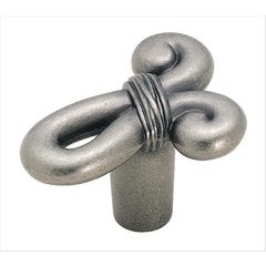 Cyprus 1-5/8 Inch Diameter Weathered Nickel Cabinet Knob Cyprus 1-5/8 Inch Diameter Weathered Nickel Cabinet Knob