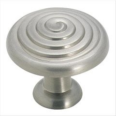 Divinity 1-1/4 Inch Diameter Satin Nickel Cabinet Knob Divinity 1-1/4 Inch Diameter Satin Nickel Cabinet Knob