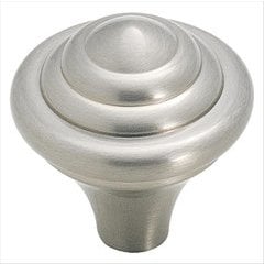 Divinity 1-1/4 Inch Diameter Satin Nickel Cabinet Knob Divinity 1-1/4 Inch Diameter Satin Nickel Cabinet Knob