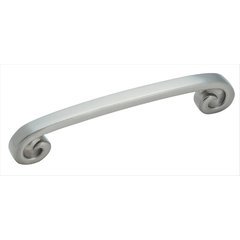 Swirl'Z 5-1/16 Inch Center to Center Satin Nickel Cabinet Pull Swirl'Z 5-1/16 Inch Center to Center Satin Nickel Cabinet Pull