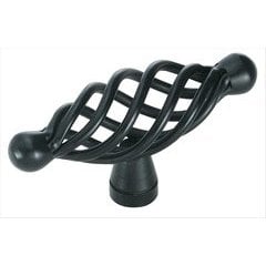 Village Classics 2-5/8 Inch Diameter Flat Black Cabinet Knob Village Classics 2-5/8 Inch Diameter Flat Black Cabinet Knob