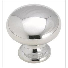 Brass Classics 1-1/4 Inch Diameter Polished Chrome Cabinet Knob Brass Classics 1-1/4 Inch Diameter Polished Chrome Cabinet Knob