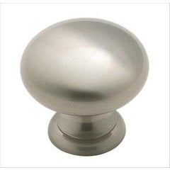 Brass Classics 1-1/4 Inch Diameter Satin Nickel Cabinet Knob Brass Classics 1-1/4 Inch Diameter Satin Nickel Cabinet Knob