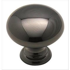 Brass Classics 1 Inch Diameter Black Nickel Cabinet Knob Brass Classics 1 Inch Diameter Black Nickel Cabinet Knob