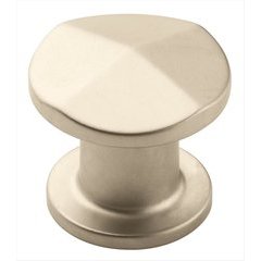Vasari 1-3/16 Inch Diameter Satin Nickel Cabinet Knob Vasari 1-3/16 Inch Diameter Satin Nickel Cabinet Knob