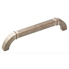 Vasari 5-1/16 Inch Center to Center Weathered Nickel Copper Cabinet Pull Vasari 5-1/16 Inch Center to Center Weathered Nickel Copper Cabinet Pull