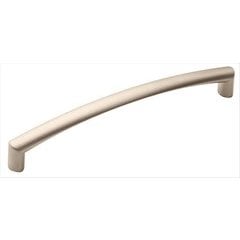 Essential'Z 6-5/16 Inch Center to Center Satin Nickel Matte Cabinet Pull Essential'Z 6-5/16 Inch Center to Center Satin Nickel Matte Cabinet Pull