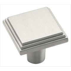 Manor 1 Inch Diameter Satin Nickel Cabinet Knob Manor 1 Inch Diameter Satin Nickel Cabinet Knob