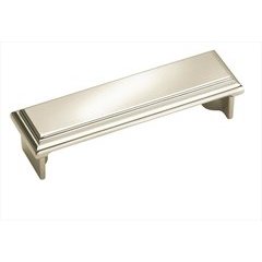 Manor 3 Inch Center to Center Polished Nickel Cabinet Pull Manor 3 Inch Center to Center Polished Nickel Cabinet Pull
