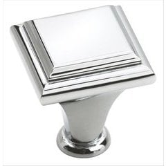 Manor 1 Inch Diameter Polished Chrome Cabinet Knob Manor 1 Inch Diameter Polished Chrome Cabinet Knob