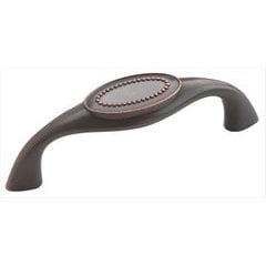 Opulence 3 Inch Center to Center Oil Rubbed Bronze Cabinet Pull Opulence 3 Inch Center to Center Oil Rubbed Bronze Cabinet Pull