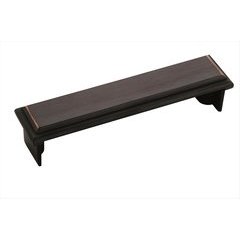 Manor 3-3/4 Inch Center to Center Oil Rubbed Bronze Cabinet Cup Pull Manor 3-3/4 Inch Center to Center Oil Rubbed Bronze Cabinet Cup Pull