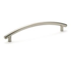 Contemporary 5-1/32 Inch Center to Center Bar Pulls with Nickel Finish Contemporary 5-1/32 Inch Center to Center Bar Pulls with Nickel Finish