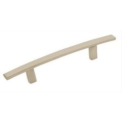 Cyprus 3-3/4 Inch Center to Center Satin Nickel Cabinet Pull Cyprus 3-3/4 Inch Center to Center Satin Nickel Cabinet Pull