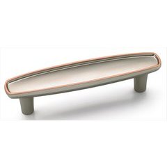 Porter 3 Inch Center to Center Weathered Nickel/copper Cabinet Pull Porter 3 Inch Center to Center Weathered Nickel/copper Cabinet Pull