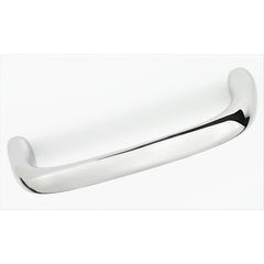 Dulcet 3-3/4 Inch Center to Center Polished Chrome Cabinet Pull Dulcet 3-3/4 Inch Center to Center Polished Chrome Cabinet Pull