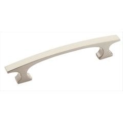 Conrad 3-3/4 Inch Center to Center Satin Nickel Cabinet Pull Conrad 3-3/4 Inch Center to Center Satin Nickel Cabinet Pull