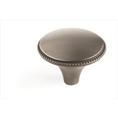 Atherly 1-1/2 Inch Diameter Antique Silver Cabinet Knob Atherly 1-1/2 Inch Diameter Antique Silver Cabinet Knob