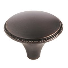 Atherly 1-1/2 Inch Diameter Oil Rubbed Bronze Cabinet Knob Atherly 1-1/2 Inch Diameter Oil Rubbed Bronze Cabinet Knob