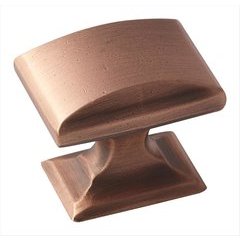 Candler 1-1/4 Inch Diameter Brushed Copper Cabinet Knob Candler 1-1/4 Inch Diameter Brushed Copper Cabinet Knob