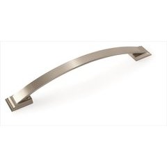 Candler 8 Inch Center to Center Satin Nickel Cabinet Pull Candler 8 Inch Center to Center Satin Nickel Cabinet Pull