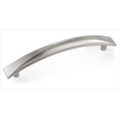 Extensity 5-1/16 Inch Center to Center Satin Nickel Cabinet Pull Extensity 5-1/16 Inch Center to Center Satin Nickel Cabinet Pull