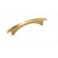 Essential'Z 3-3/4 Inch Center to Center Brushed Bronze Cabinet Pull Essential'Z 3-3/4 Inch Center to Center Brushed Bronze Cabinet Pull