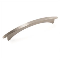 Essential'Z 6-5/16 Inch Center to Center Satin Nickel Cabinet Pull Essential'Z 6-5/16 Inch Center to Center Satin Nickel Cabinet Pull