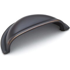 Traditional 3 Inch Center to Center Bar Pulls with Oil-Rubbed Bronze Finish Traditional 3 Inch Center to Center Bar Pulls with Oil-Rubbed Bronze Finish