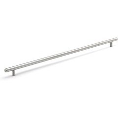 Contemporary 22-1/8 Inch Center to Center Bar Pulls with Stainless Steel Finish Contemporary 22-1/8 Inch Center to Center Bar Pulls with Stainless Steel Finish