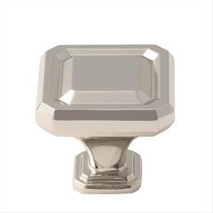 Wells 1-1/2 Inch Diameter Polished Nickel Cabinet Knob Wells 1-1/2 Inch Diameter Polished Nickel Cabinet Knob