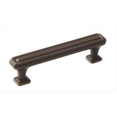 Wells 3-3/4 Inch Center to Center Oil-Rubbed Bronze Cabinet Pull Wells 3-3/4 Inch Center to Center Oil-Rubbed Bronze Cabinet Pull