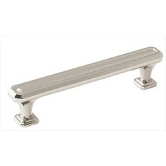 Wells 5-1/16 Inch Center to Center Polished Nickel Cabinet Pull Wells 5-1/16 Inch Center to Center Polished Nickel Cabinet Pull
