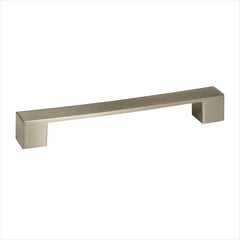 Monument 6-5/16 Inch Center to Center Satin Nickel Cabinet Pull Monument 6-5/16 Inch Center to Center Satin Nickel Cabinet Pull