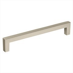 Monument 6-5/16 Inch Center to Center Satin Nickel Cabinet Pull Monument 6-5/16 Inch Center to Center Satin Nickel Cabinet Pull