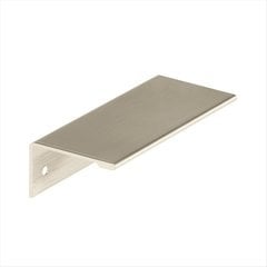 Edge Pulls 3 Inch Center to Center Satin Nickel Finger Pull Edge Pulls 3 Inch Center to Center Satin Nickel Finger Pull