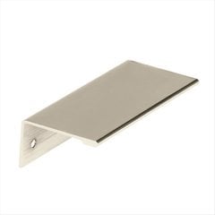 Edge Pulls 3 Inch Center to Center Polished Nickel Finger Pull Edge Pulls 3 Inch Center to Center Polished Nickel Finger Pull