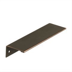 Edge Pulls 5-1/16 Inch Center to Center Oil Rubbed Bronze Finger Pull Edge Pulls 5-1/16 Inch Center to Center Oil Rubbed Bronze Finger Pull