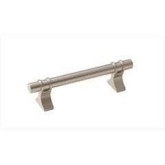 Davenport 3-3/4 Inch Center to Center Satin Nickel Cabinet Pull Davenport 3-3/4 Inch Center to Center Satin Nickel Cabinet Pull