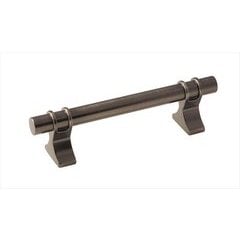 Davenport 3-3/4 Inch Center to Center Gunmetal Cabinet Pull Davenport 3-3/4 Inch Center to Center Gunmetal Cabinet Pull