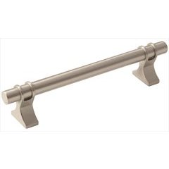 Davenport 5-1/16 Inch Center to Center Satin Nickel Cabinet Pull Davenport 5-1/16 Inch Center to Center Satin Nickel Cabinet Pull